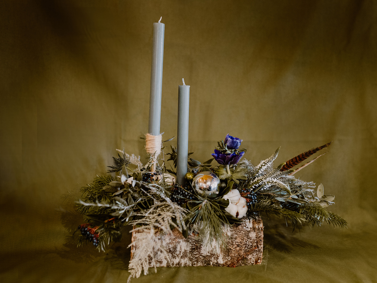 centre de table fête de fin d'année