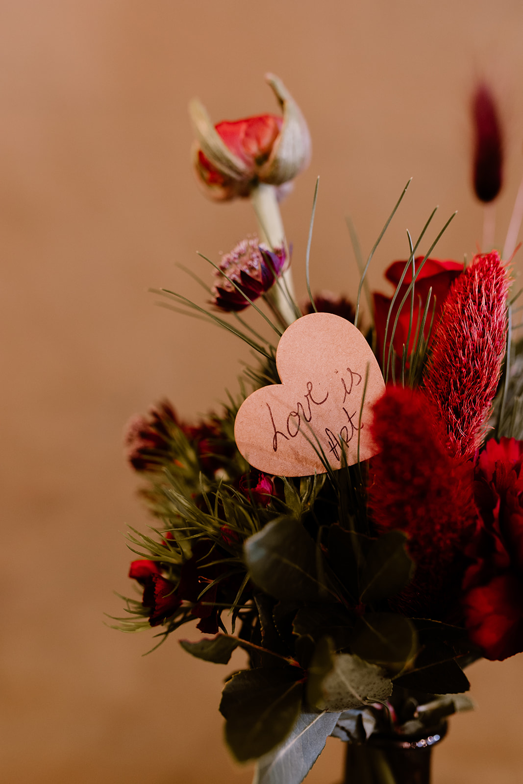 Décoration florale saisonnière pour la saint valentin